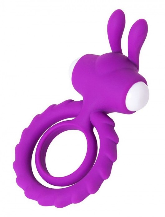 Фиолетовое эрекционное кольцо на пенис JOS  GOOD BUNNY - JOS - в Красноярске купить с доставкой