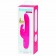 Розовый перезаряжаемый вибратор Rabbit Slimline Curve Rechargeable - 24 см. - Happy Rabbit купить в Красноярске с доставкой в Orgasmix.ru Розовый перезаряжаемый вибратор Rabbit Slimline Curve Rechargeable - 24 см. - Happy Rabbit
