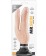 Телесный анально-вагинальный вибратор Cock Vibes - Double Vibe - 17,8 см. - Blush Novelties