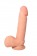 Перезаряжаемый вибратор-реалистик с пультом ДУ - 17 см. - ToyFa купить в Красноярске с доставкой в Orgasmix.ru Перезаряжаемый вибратор-реалистик с пультом ДУ - 17 см. - ToyFa