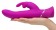 Лиловый вибратор Curve Thrusting Rechargeable Rabbit Vibrator - 24,1 см. - Happy Rabbit купить в Красноярске с доставкой в Orgasmix.ru Лиловый вибратор Curve Thrusting Rechargeable Rabbit Vibrator - 24,1 см. - Happy Rabbit