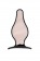 Черная анальная втулка Spade L - 11 см. - Erotist Adult Toys