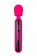 Ярко-розовый wand-вибратор Mashr - 23,5 см. - ToyFa
