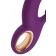 Фиолетовый вибратор Julli с функций Up Down - 20,5 см. - JOS