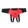 Красные трусики со штырьком для насадки - БДСМ Арсенал - купить с доставкой в Красноярске