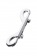 Серебристый двухсторонний карабин TOYFA Metal - ToyFa - купить с доставкой в Красноярске